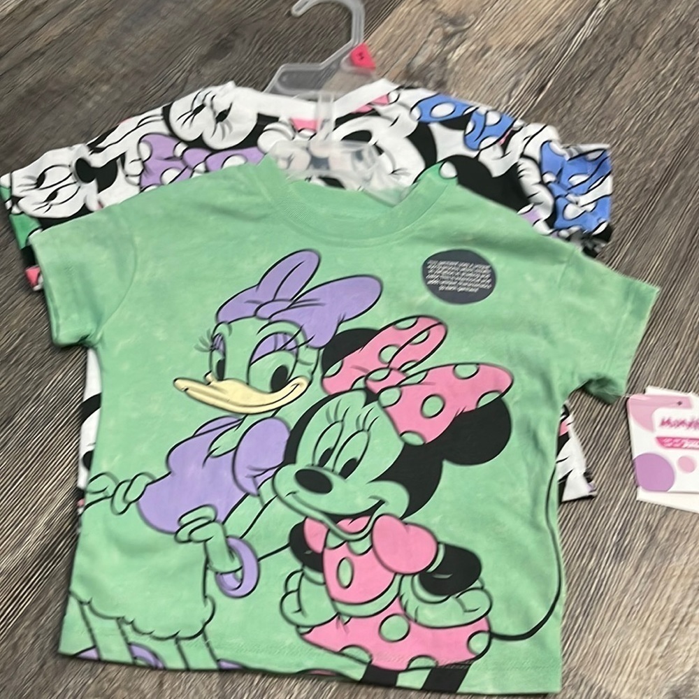 2 Minnie t-shirts for kids